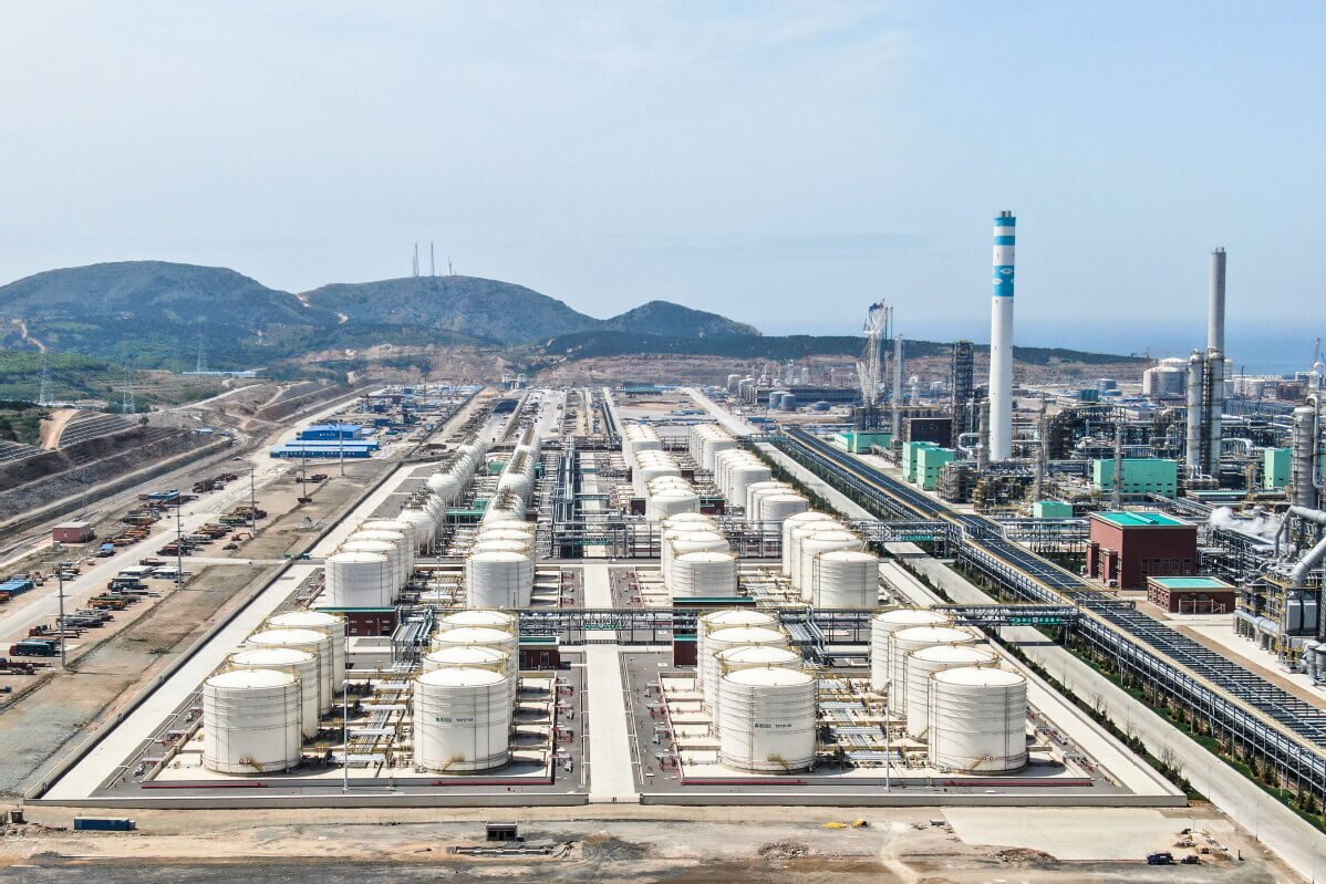 What is the relationship between Zhejiang Petrochemical Refinery and Zhoushan Refinery?